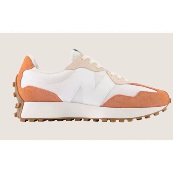 Rare Néw Balance CALIA x Wmns 327 'White Coral' Snickers Size 8